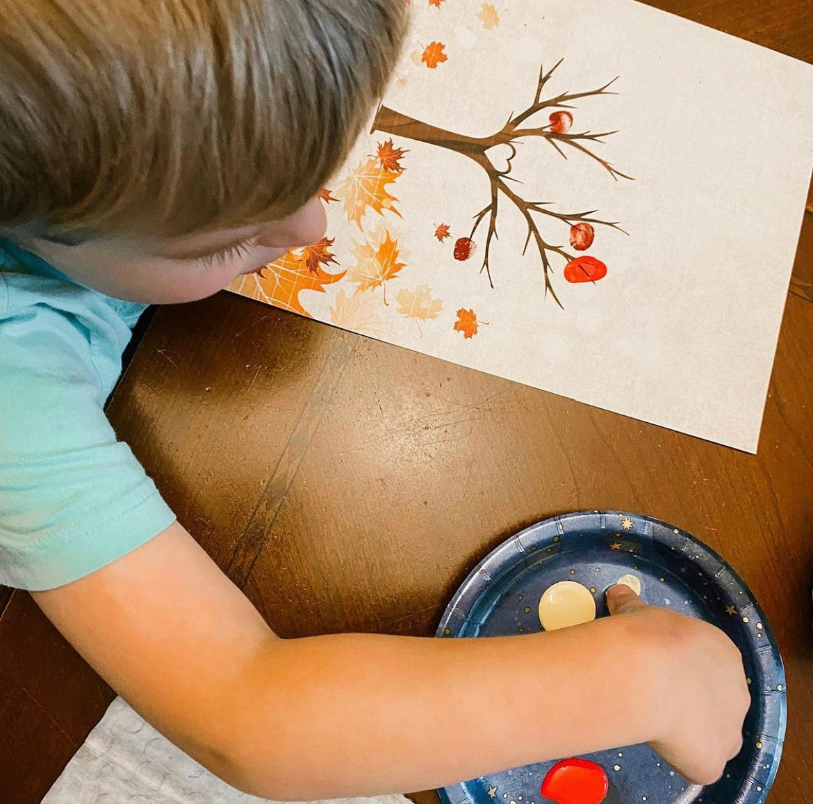 Fall Thanksgiving Pack Handprint Footprint Foot Hand Art Craft / Baby Toddler Kids / Card Gift Activity Memory Keepsake / Print It Off