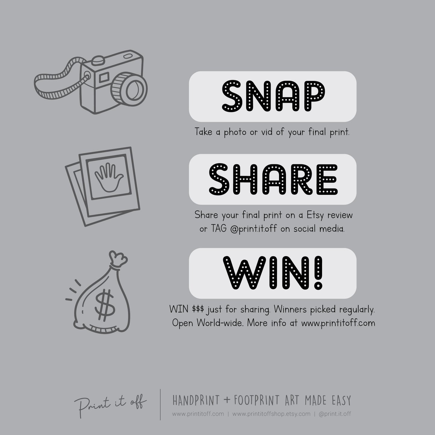 Halloween Art Craft / Footprint Handprint Art / Skeleton / Halloween Sign / Kids Baby Toddler / Keepsake Memory DIY Card Print 0310