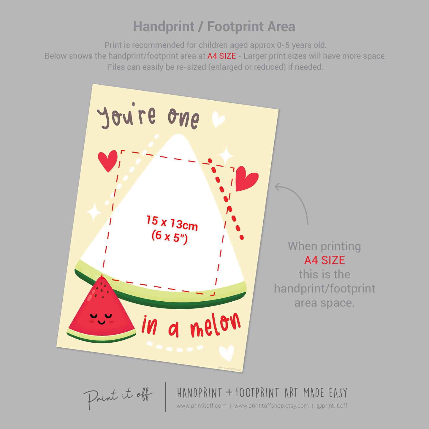 valentine's day handprint footprint art craft Print it off