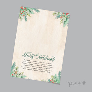 Christmas Pack x 10 Handprint Footprint Art