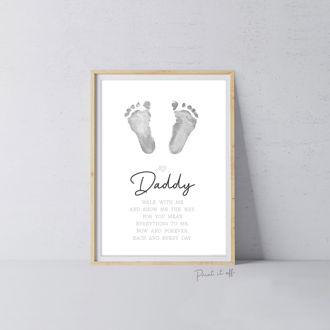 Dad + Father's Day - Handprint & Footprint Art Craft – Page 2 – PRINT ...