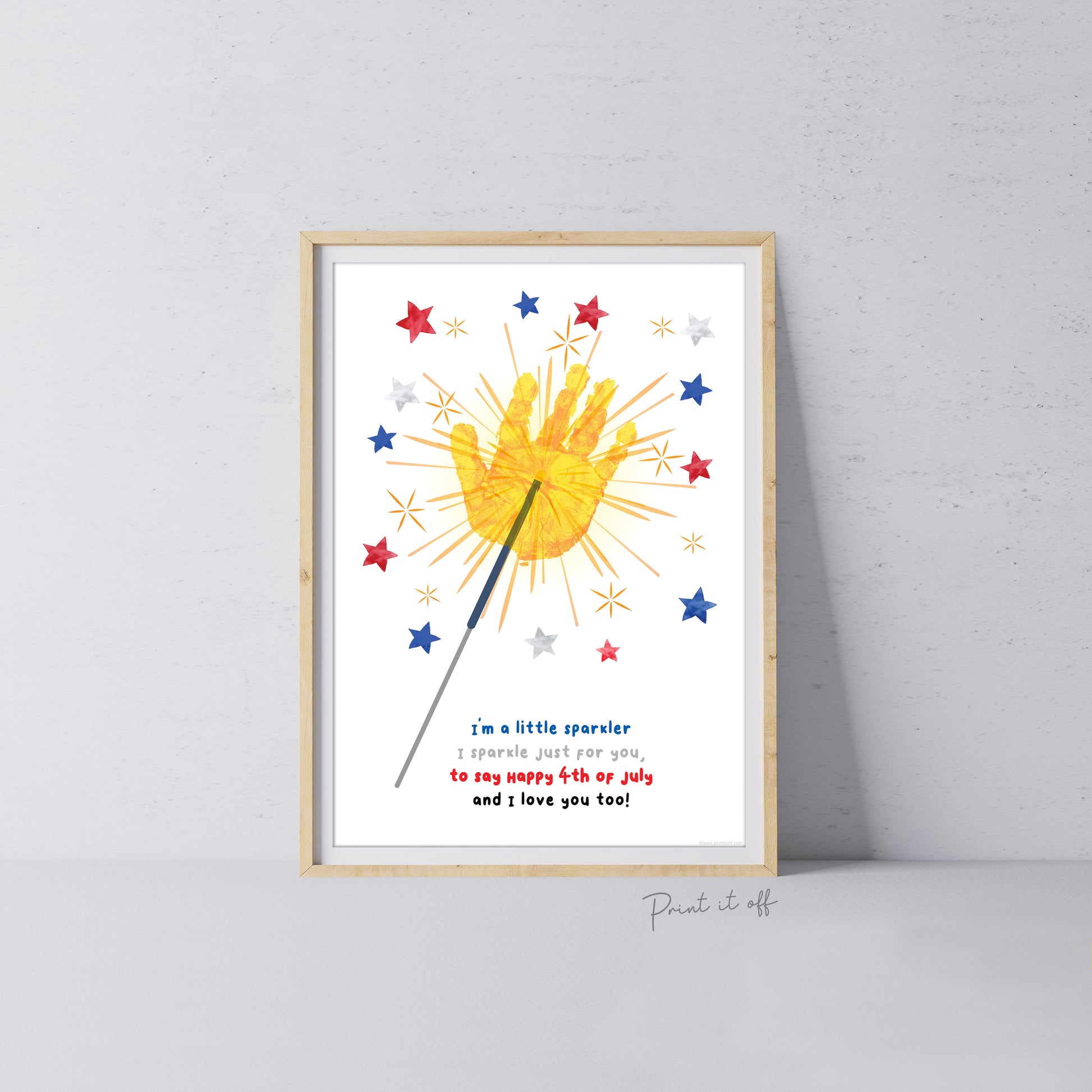 4th-of-july-sparkler-handprint-art-print-download-now-print-it-off for 4th Of July Handprint Craft Printable Free 4th of July Sparkler Handprint Art Print - DOWNLOAD NOW – PRINT IT OFF for 4th Of July Handprint Craft Printable Free