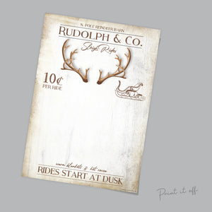 Christmas Pack x 10 Handprint Footprint Art