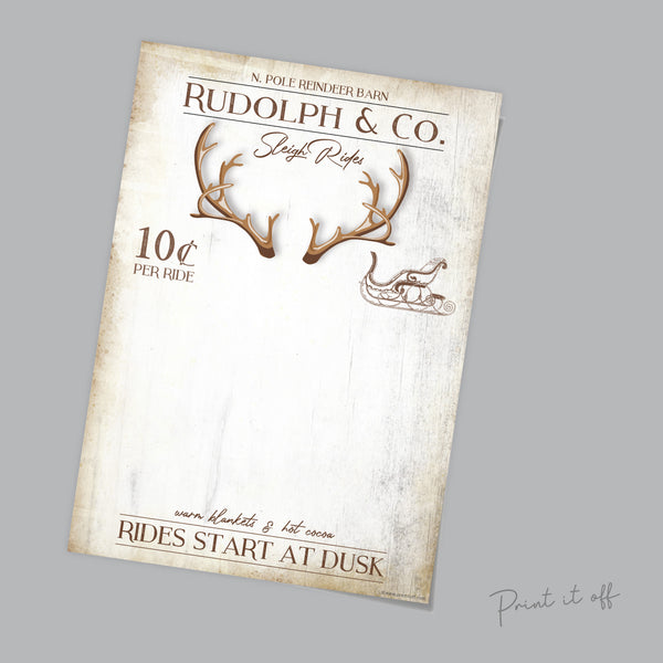 Christmas Pack x 10 Handprint Footprint Art