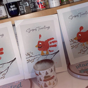 Christmas Pack x 10 Handprint Footprint Art