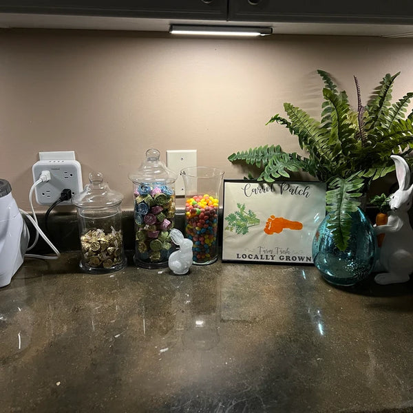 Carrot Patch / Easter / Foot Footprint Art Craft / Kids Baby Toddler / Keepsake Activity Card Diy Decor Sign / Printable PRINT IT OFF 0420