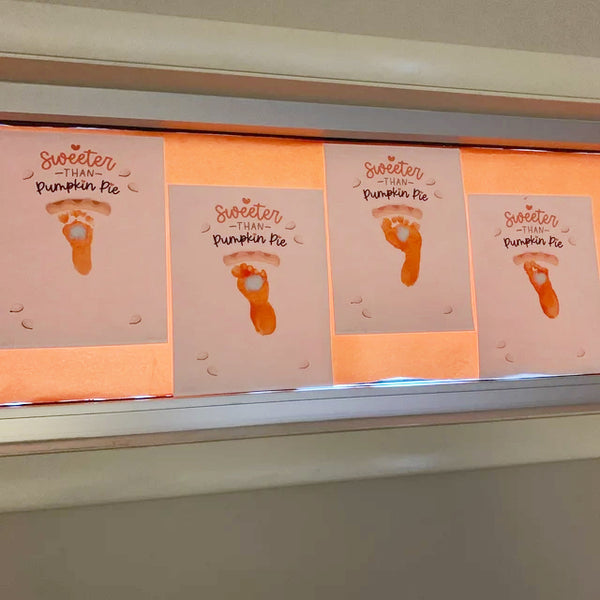 Fall Thanksgiving Pack Handprint Footprint Foot Hand Art Craft / Baby Toddler Kids / Card Gift Activity Memory Keepsake / Print It Off 