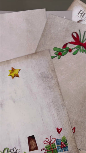 Christmas Pack x 10 Handprint Footprint Art