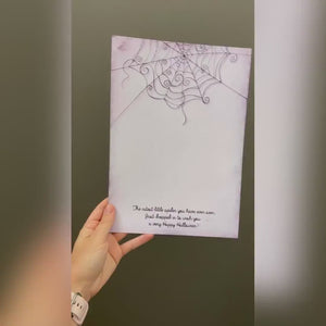 Halloween Spider Hand Handprint Footprint Art Craft / Kids Toddler Baby Card Gift Memory Activity Decoration Keepsake / Print It Off 0618