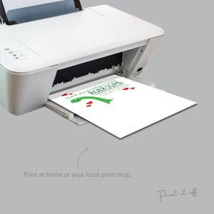 Thank You For Being A Totally Roarsome Teacher / Best Teacher Appreciation / Handprint Art Craft / Kids Keepsake DIY Card Print Gift