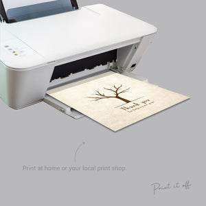 Thank You for Helping Me Grow / Handprint Art Craft Tree / Kids Baby Keepsake / Teacher Thanksgiving Gift / DIY Printable Print Card 0065