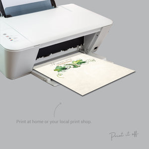 Mommy's Little Pumpkin / Footprint Feet Handprint / Halloween Art Craft / Kids Baby Toddler / Keepsake Memory Decor DIY Card Print 0317