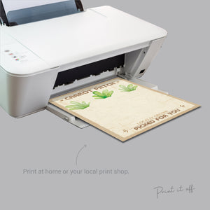 Farm Sign Carrot Patch Easter / Footprint Feet Art Craft / Kids Baby Toddler / Activity Keepsake Gift Card Decor Sign / PRINT IT OFF 0465