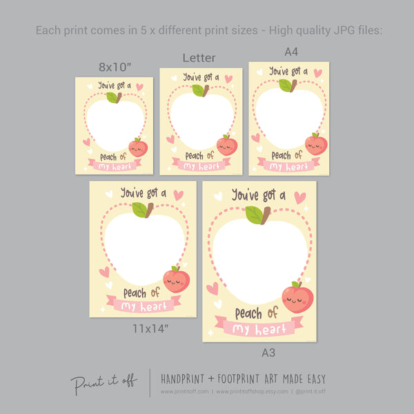 valentine's day handprint footprint art craft Print it off